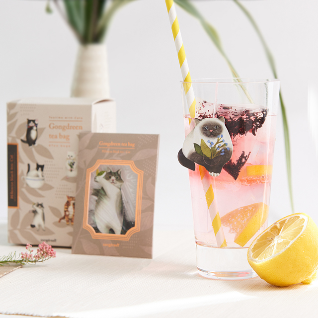 Hibiscus black tea: Cat - Image 8
